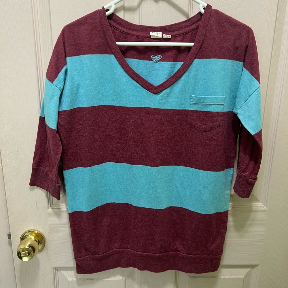 Roxy brand sporty long sleeved shirt.